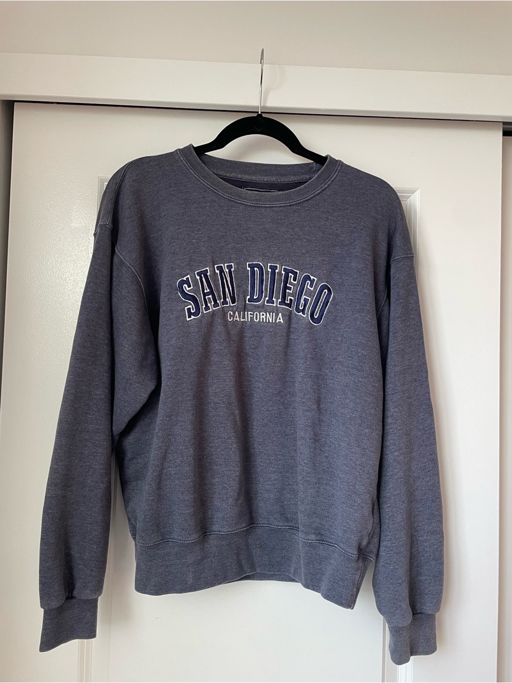 Blue 'San Diego California' Crewneck Sweatshirt